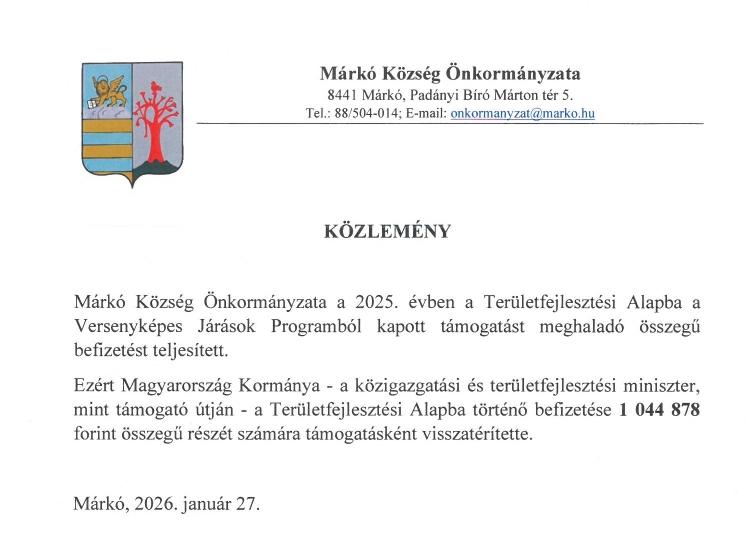VJP EXTRA kozlemeny